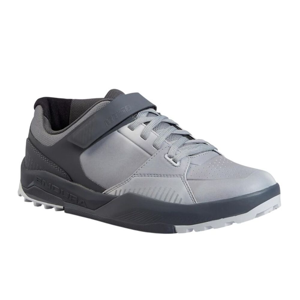 Endura Mens Mt500 Burner Grip Shoes / Gray
